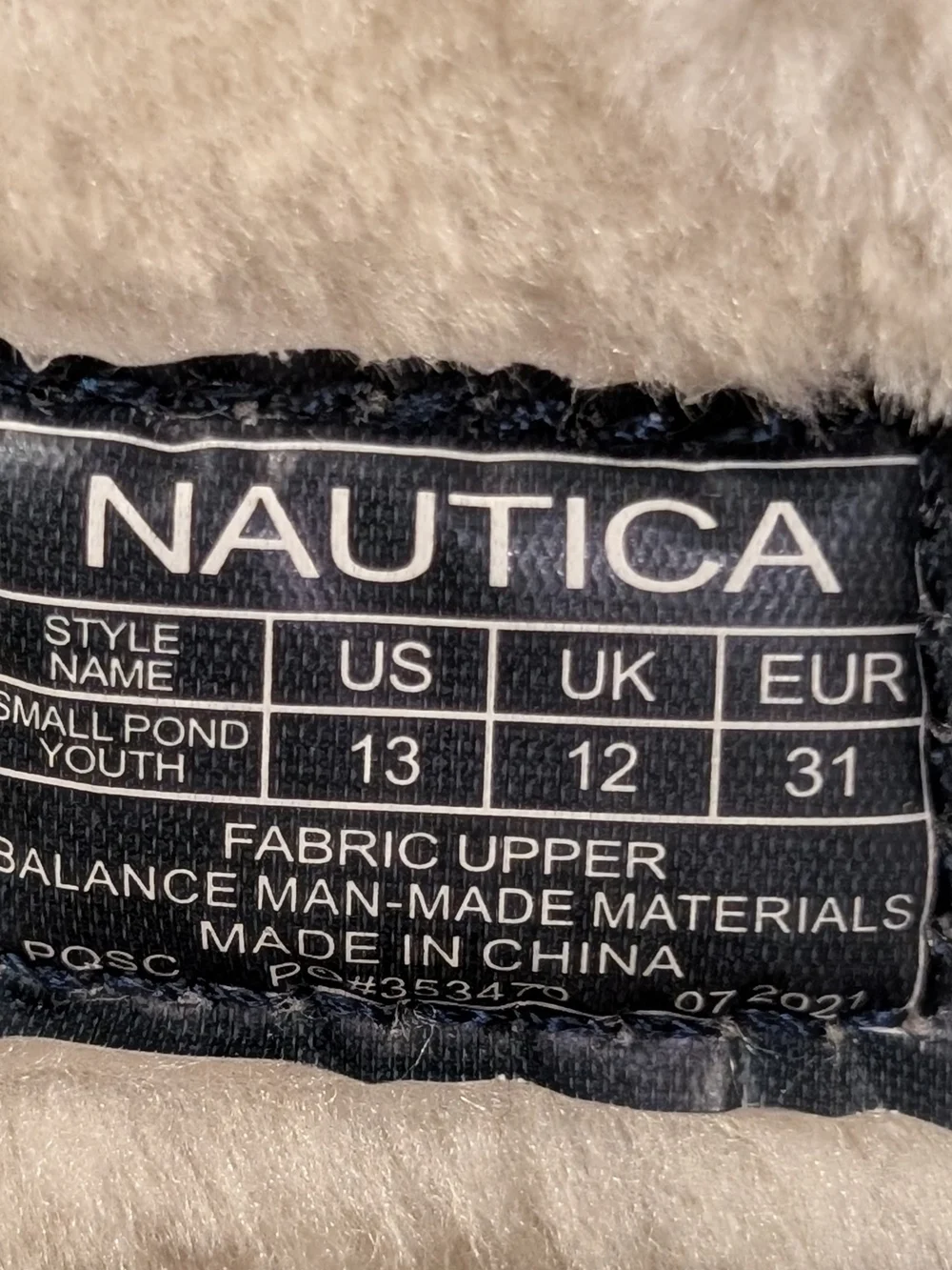 Nautica soft faux